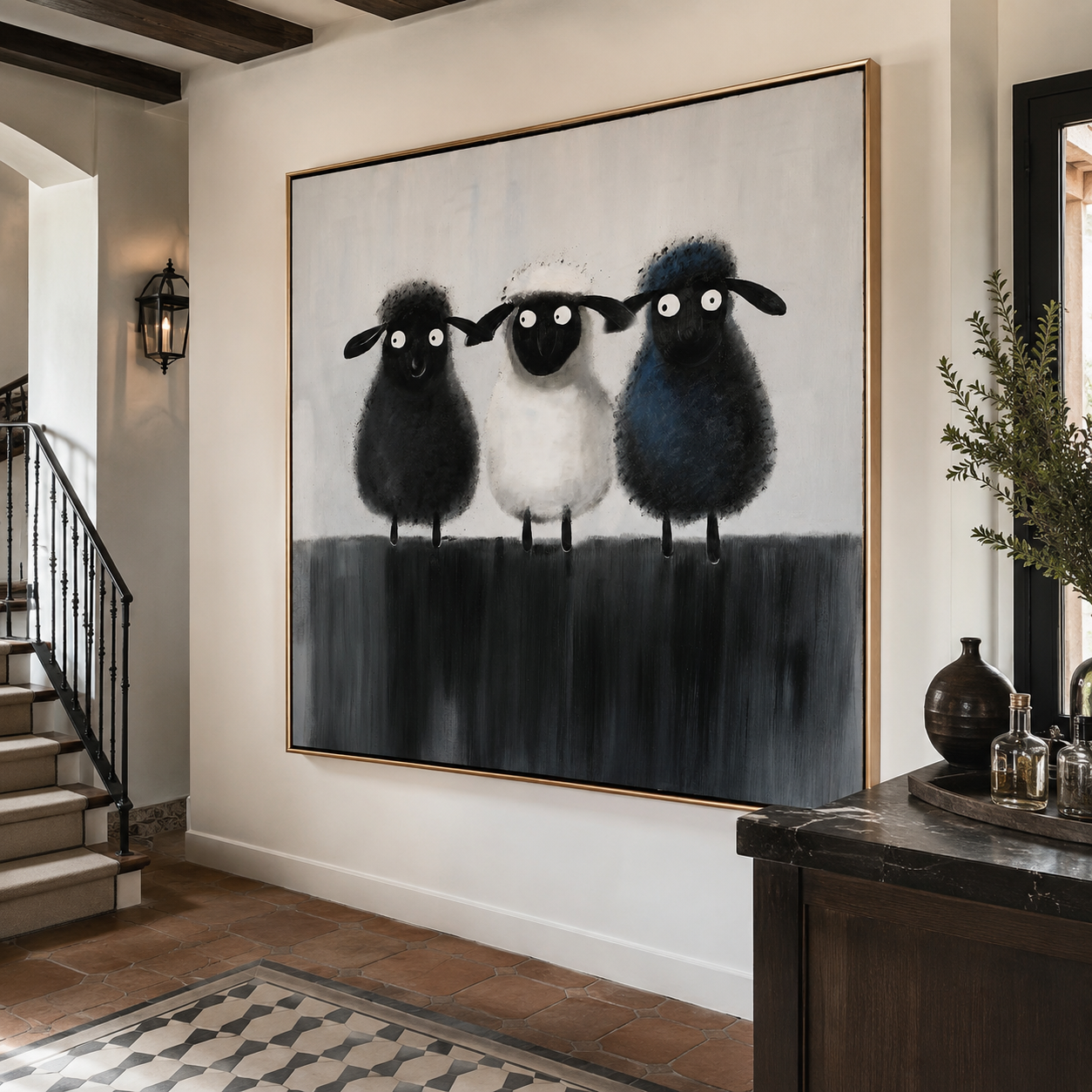 animal-weng-three-little-woolies-modern-cute-sheep-art-1246849958.png